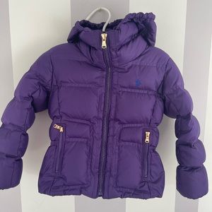 Ralph Lauren Polo Puffer Jacket size 4T